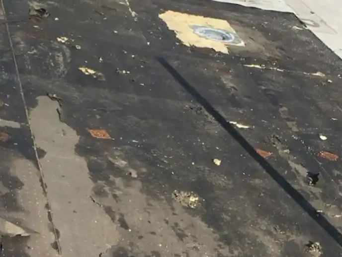 roof damage